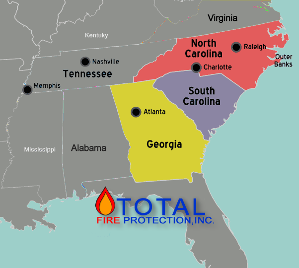 Service Area Map